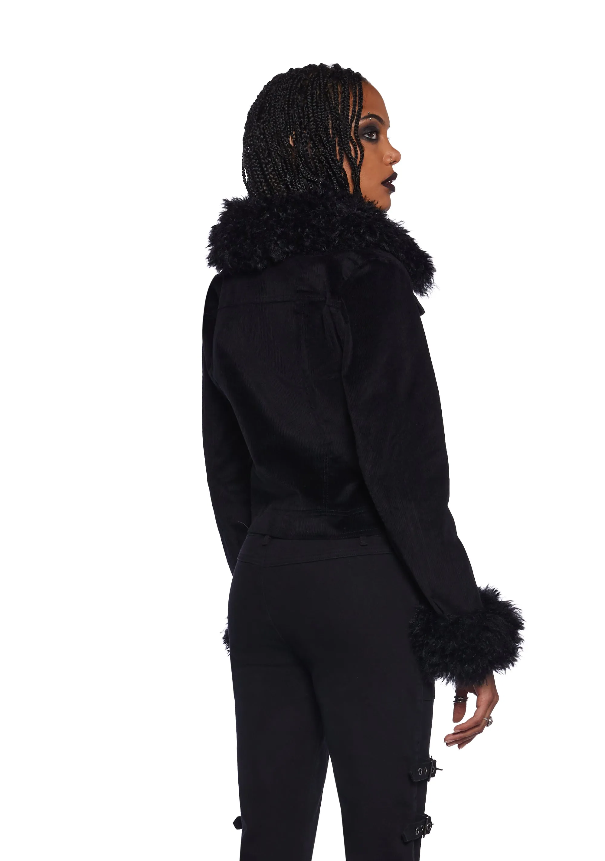 Mystical Instincts Corduroy Jacket sold by Dolls Kill product image thumbnail 4