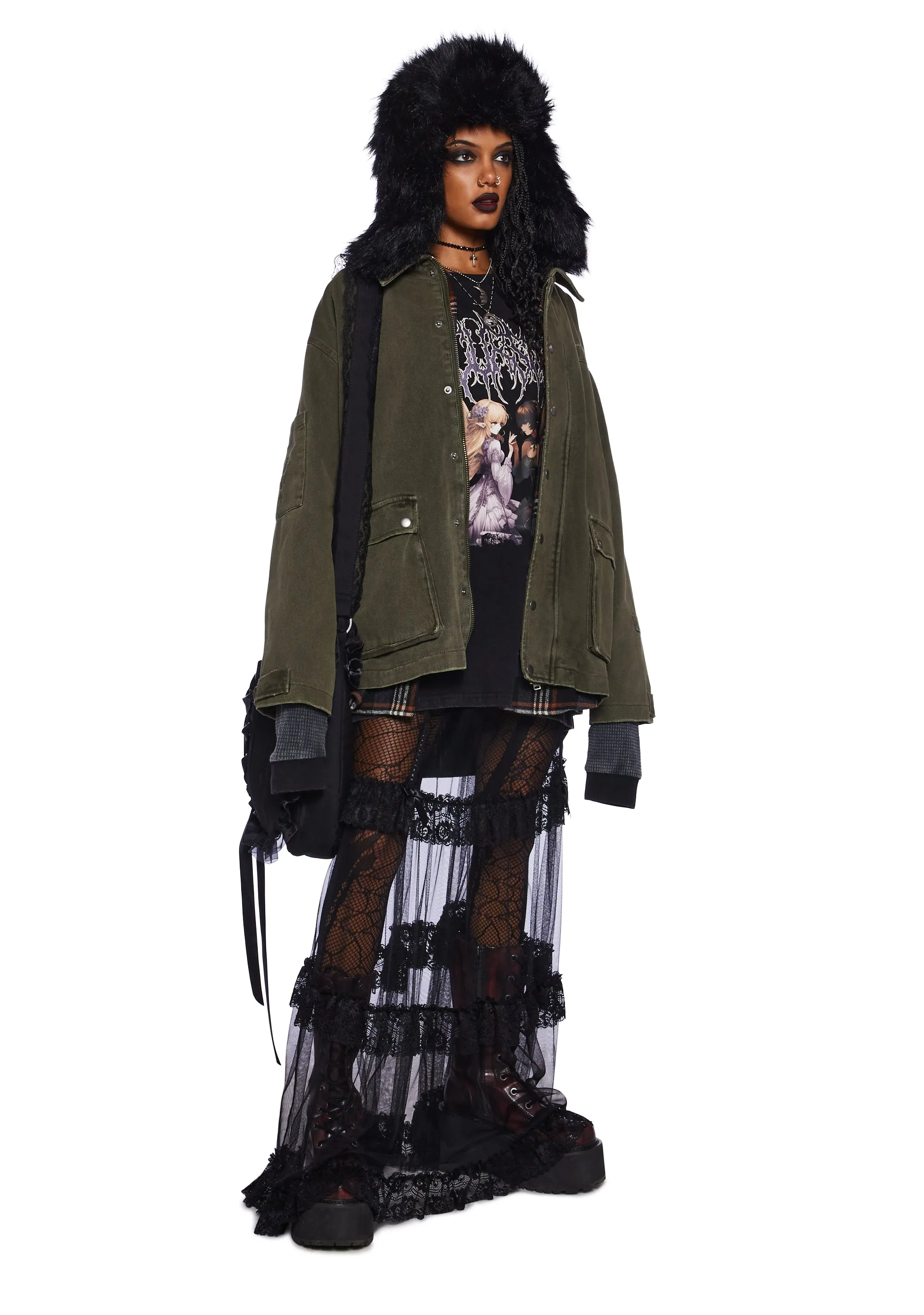 Dark Arts Legion Cargo Jacket sold by Dolls Kill product image thumbnail 2