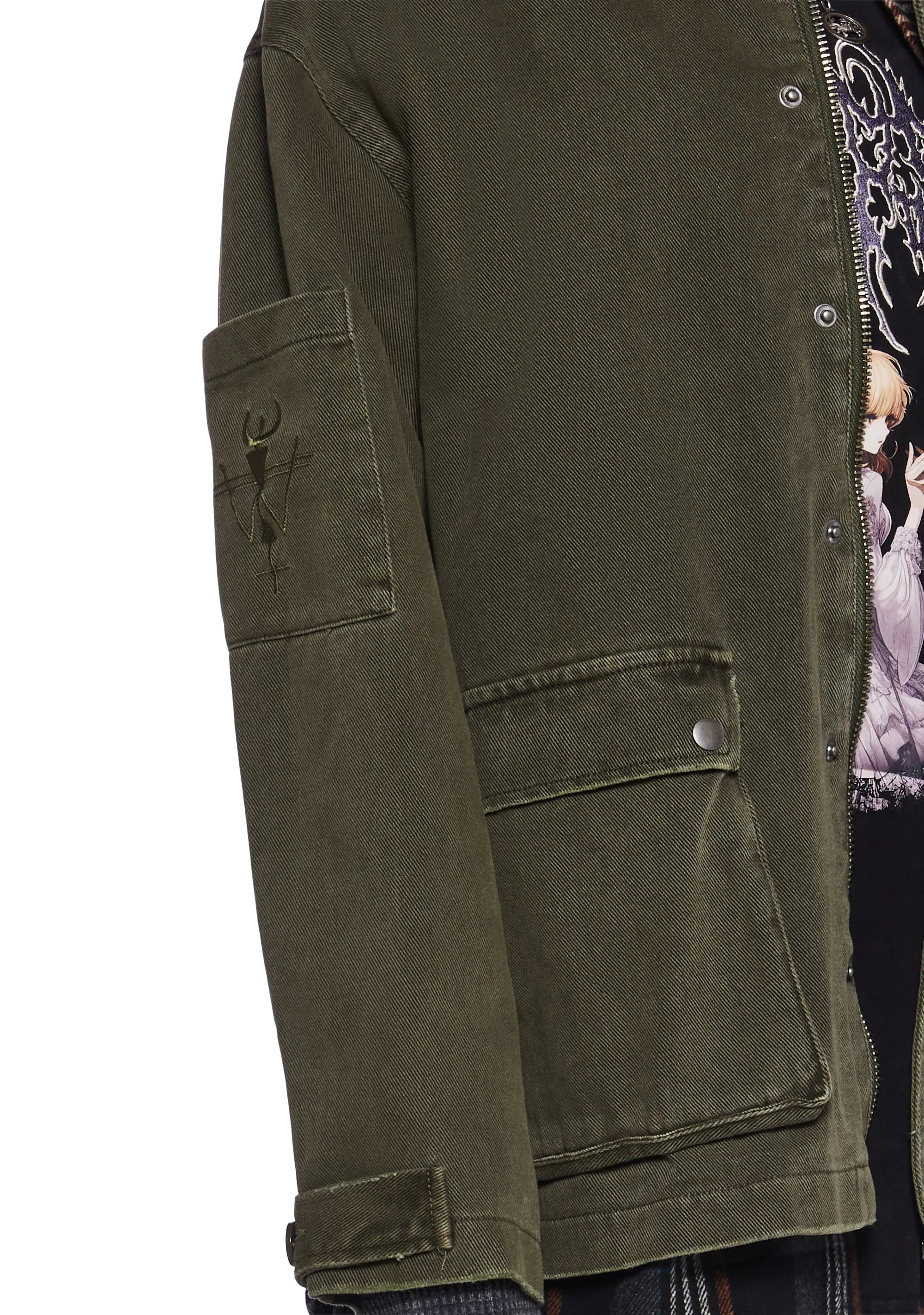 Dark Arts Legion Cargo Jacket sold by Dolls Kill product image thumbnail 5