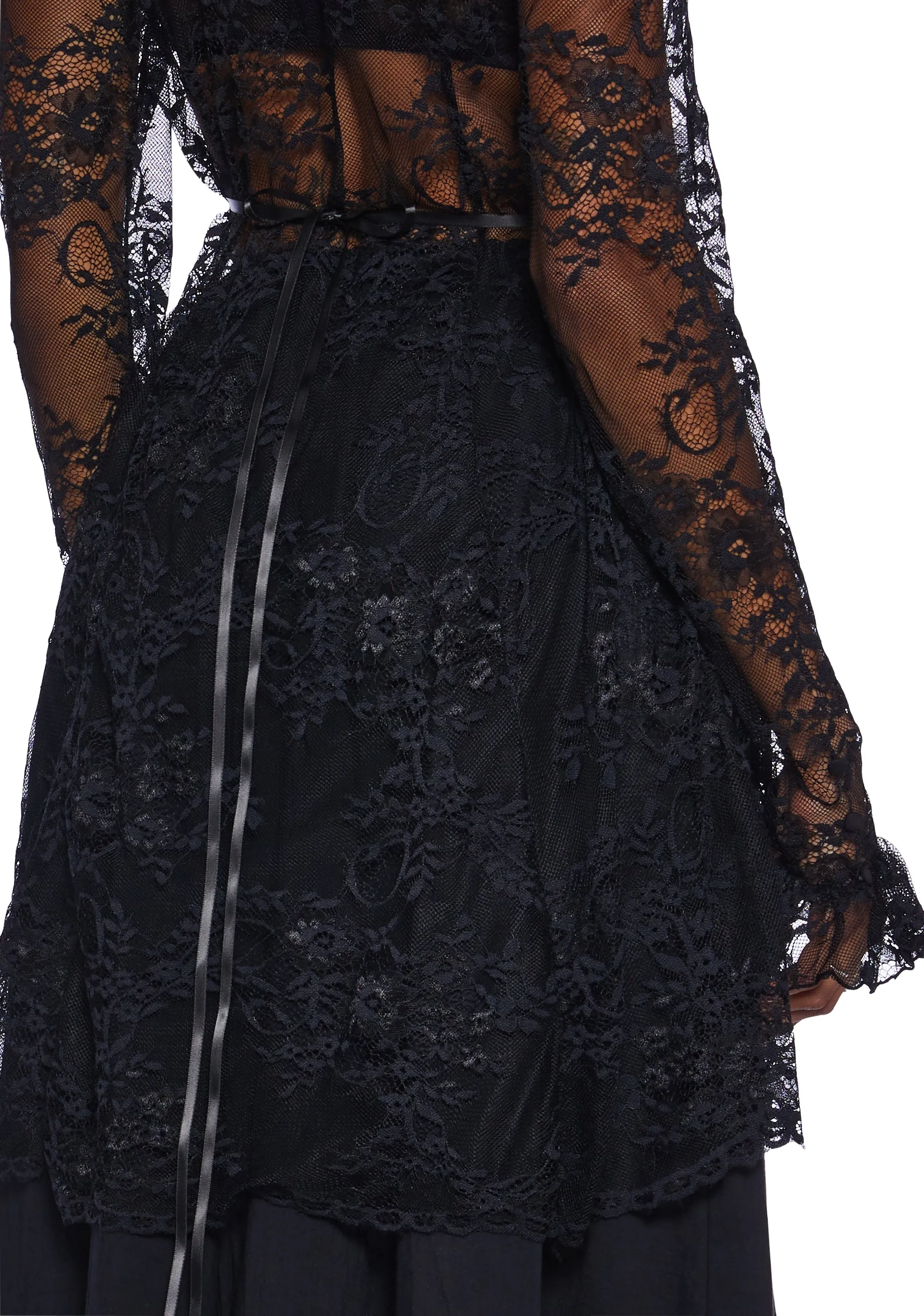 Seance Afterparty Sheer Cardigan sold by Dolls Kill product image thumbnail 5