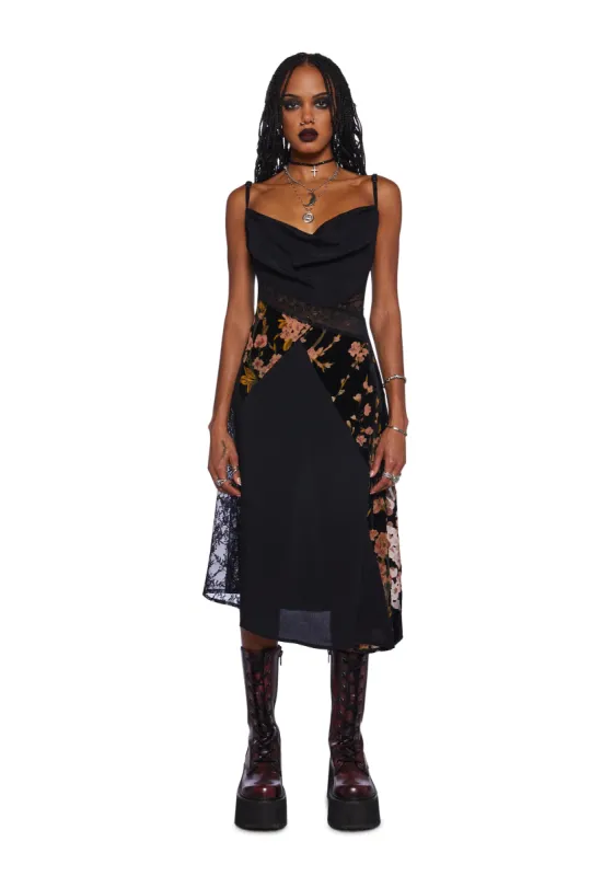 Wicked Kismet Midi Dress sold by Dolls Kill