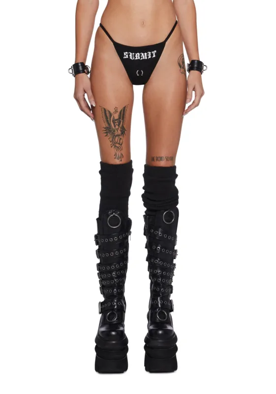Wicked Allure Pierced Panty sold by Dolls Kill