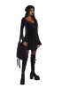 Glamour Sparks Velvet Dress sold by Dolls Kill
