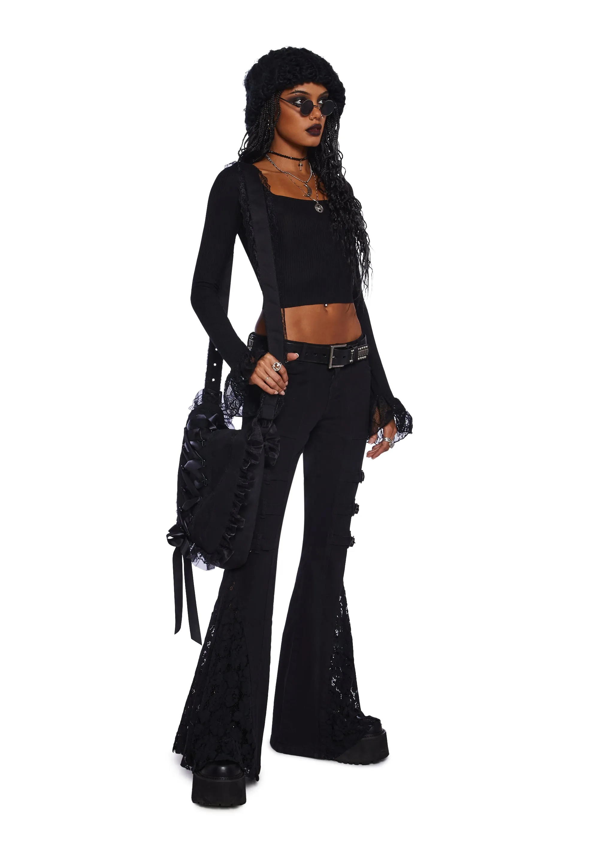 Shadowed Heart Long Sleeve Top sold by Dolls Kill product image thumbnail 2