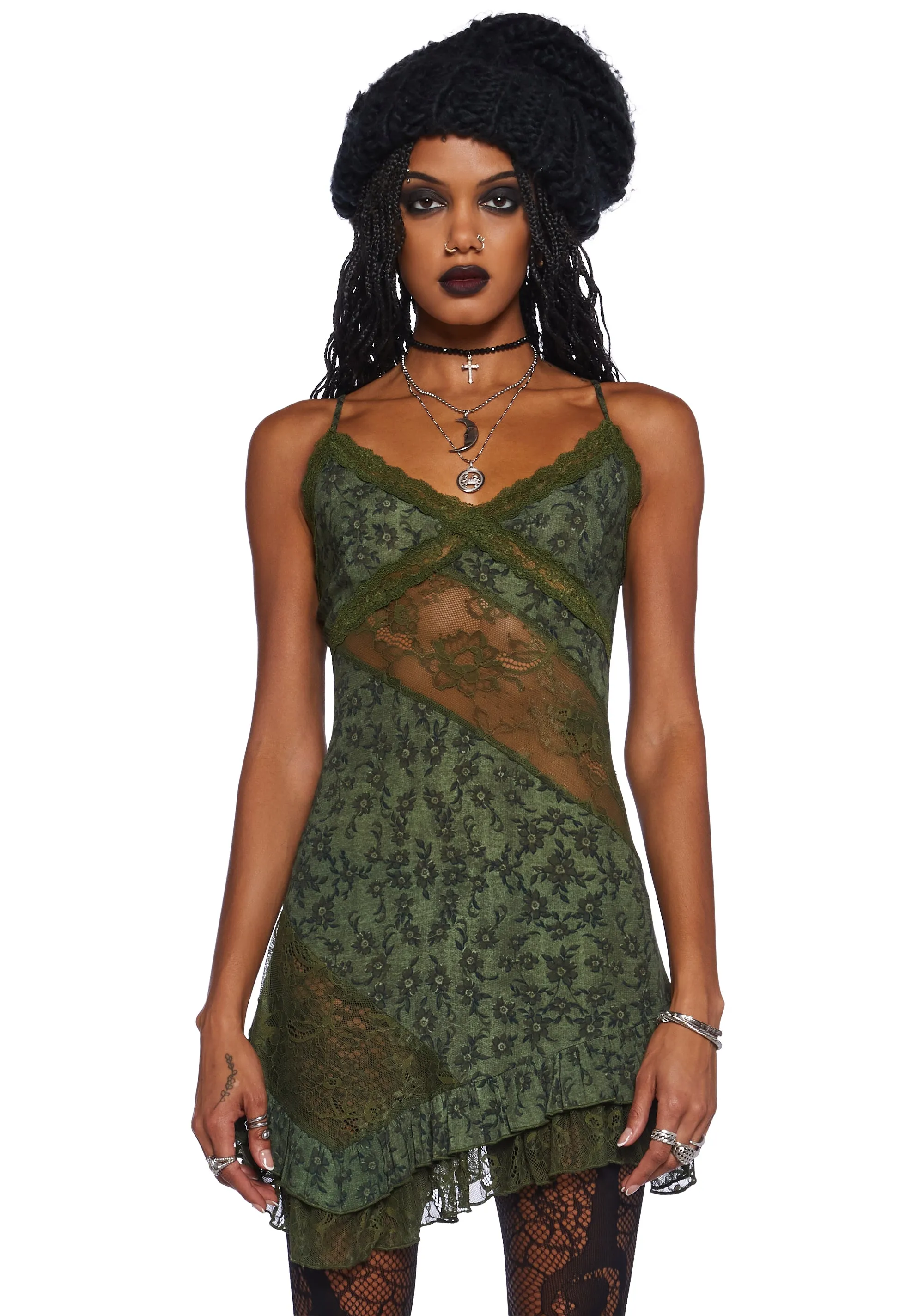Undo A Love Spell Mini Dress sold by Dolls Kill