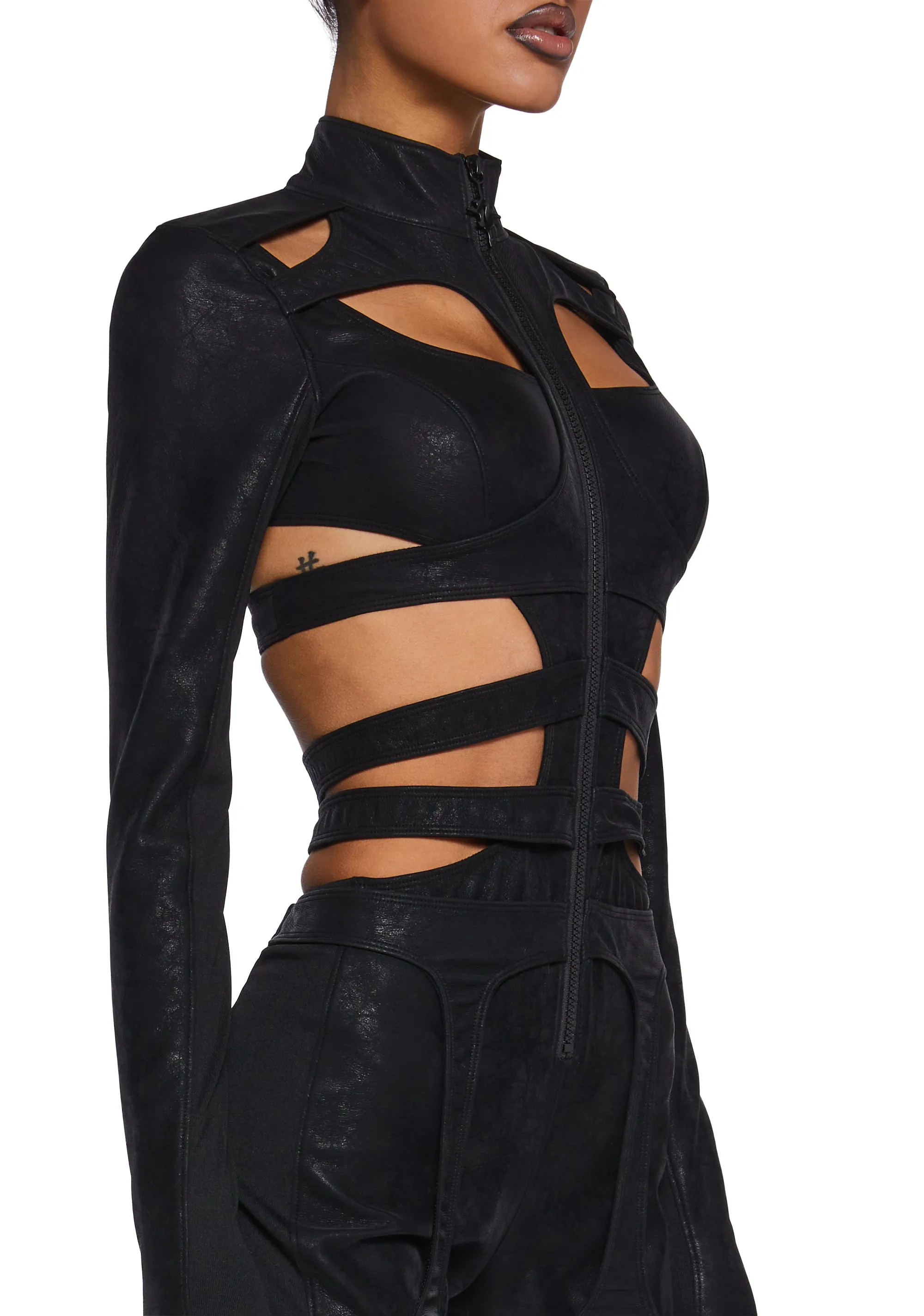 Diatonic Strappy Jumpsuit sold by Dolls Kill product image thumbnail 2
