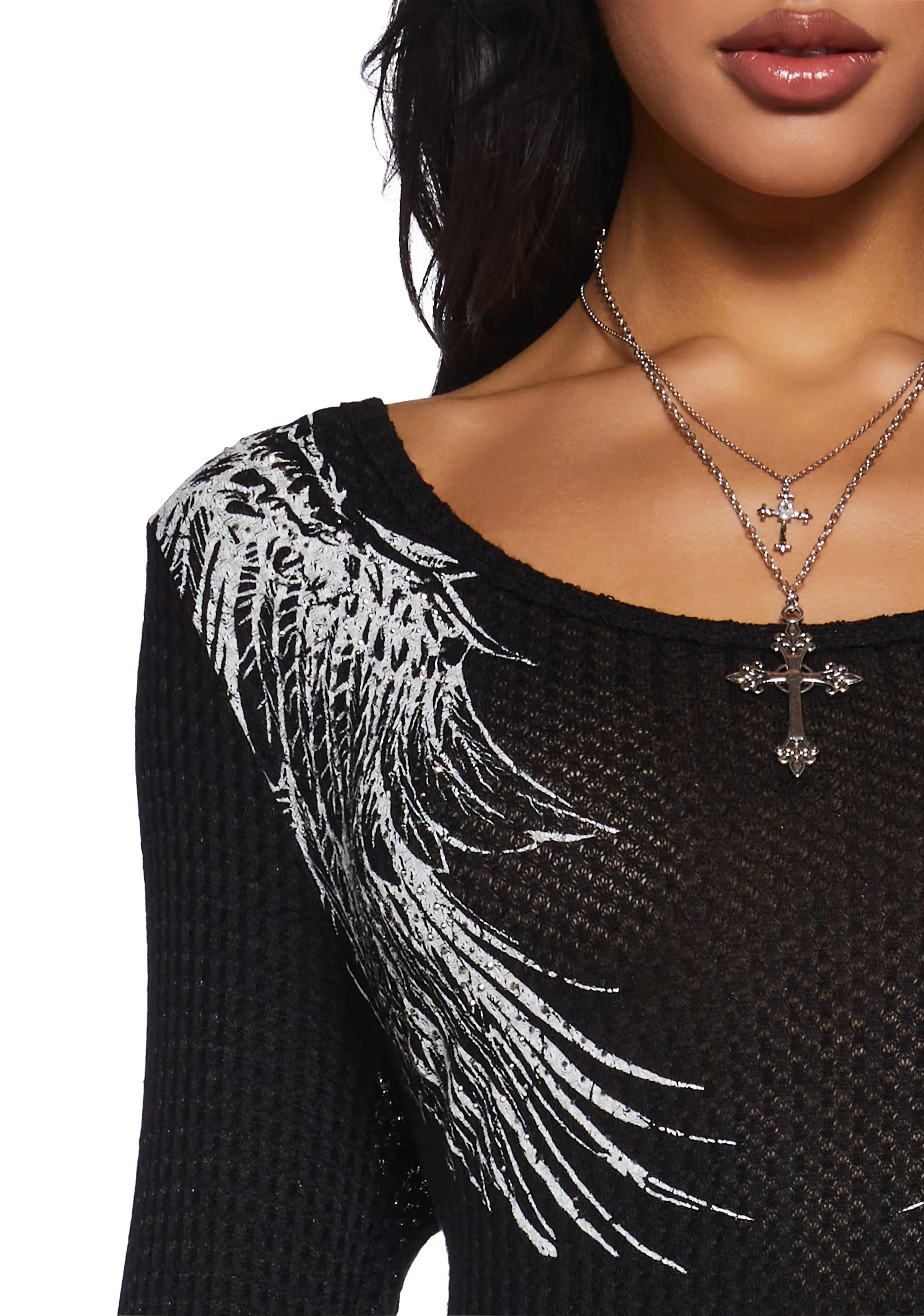 Loyalty Lockdown Long Sleeve Tee sold by Dolls Kill product image thumbnail 5