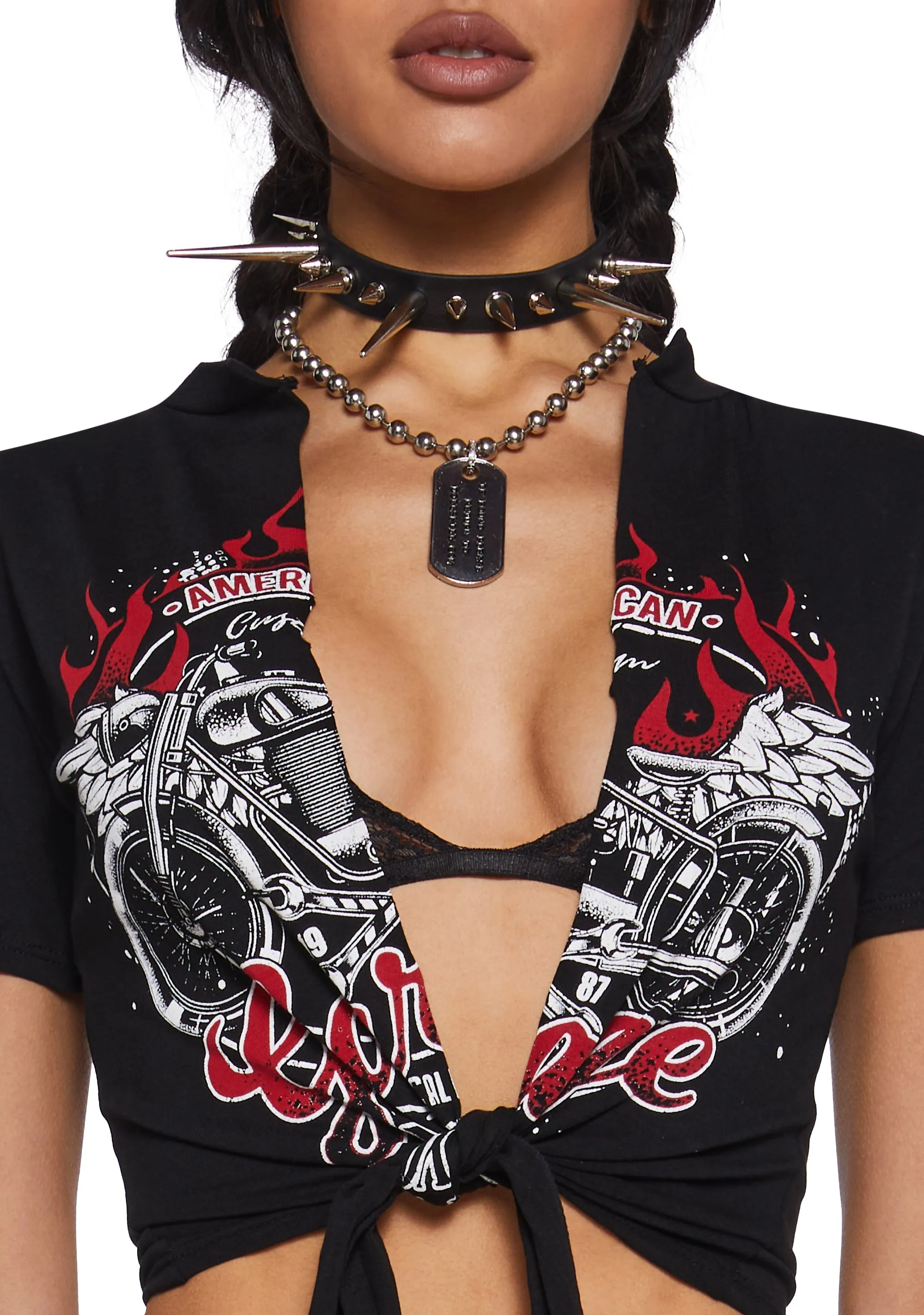 Appealing Anarchy Graphic Tee sold by Dolls Kill product image thumbnail 5