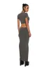 Lust Pulse Skirt Set - Green sold by Dolls Kill