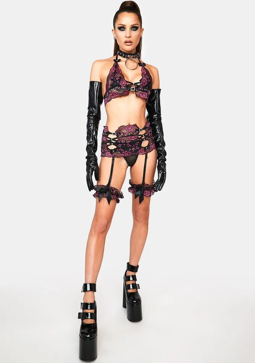 Meet Me In The Garden Lingerie Set sold by Dolls Kill product image thumbnail 3