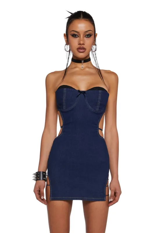 Downtown Crush Mini Dress sold by Dolls Kill