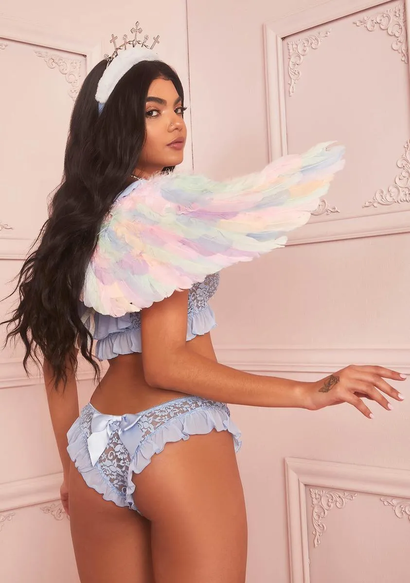 Positively Sinful Lace Panty sold by Dolls Kill product image thumbnail 4