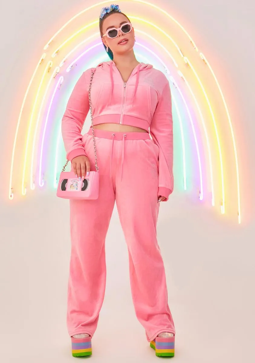 Plus Power Ponies Velour Track Pants sold by Dolls Kill product image thumbnail 3