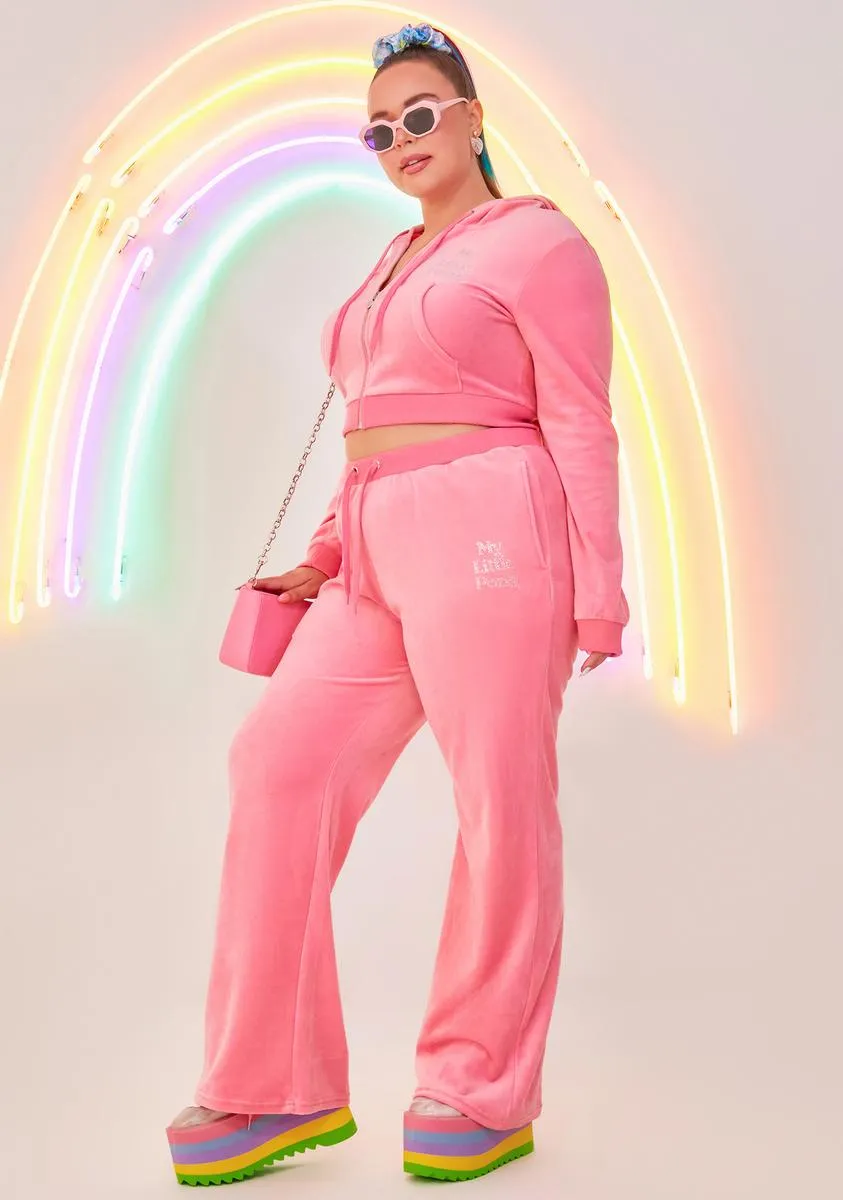 Plus Power Ponies Velour Track Pants sold by Dolls Kill product image thumbnail 2