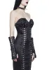 Darkest Dance Satin Maxi Dress sold by Dolls Kill