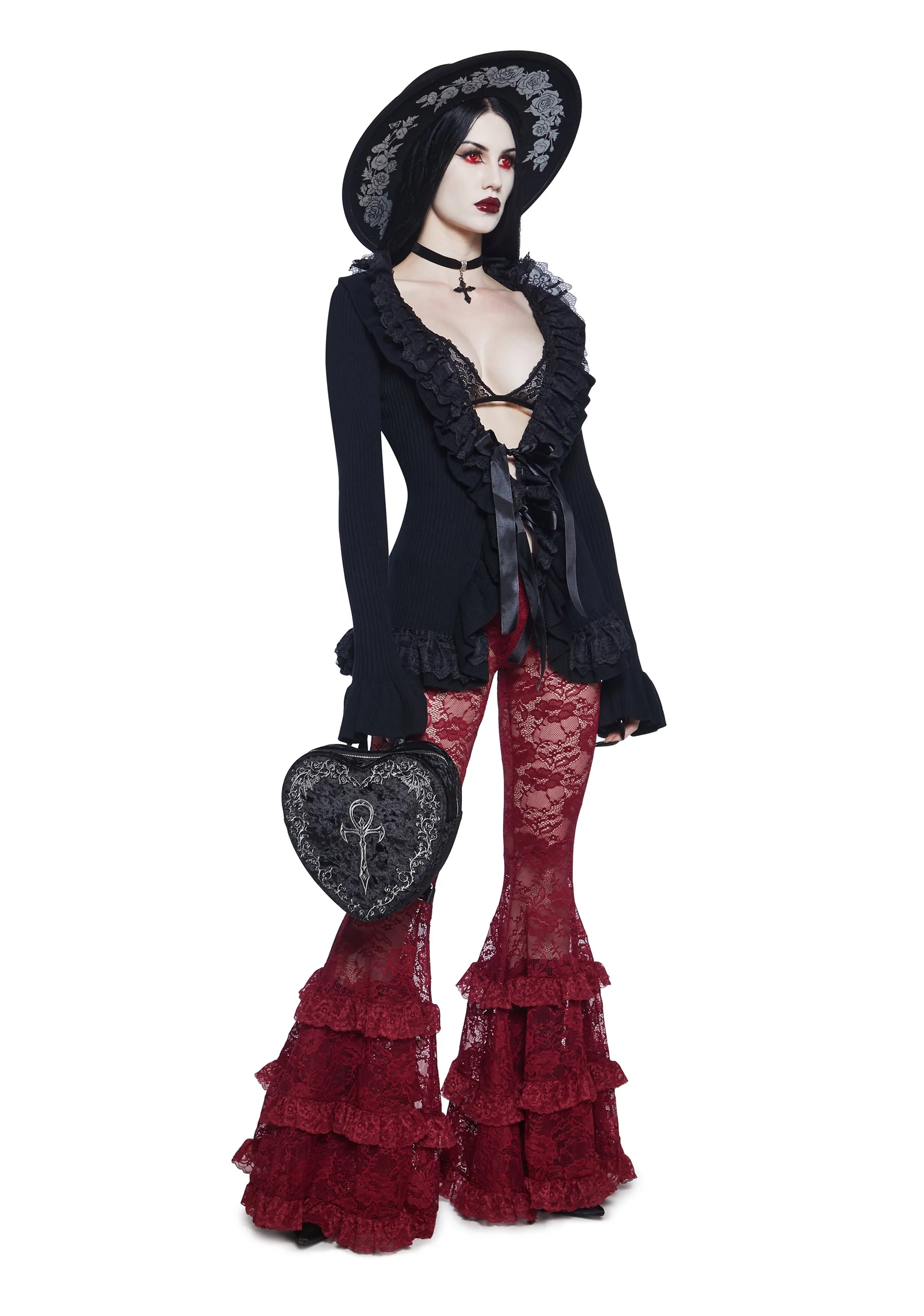 Celestial Darkness Knit Cardigan sold by Dolls Kill product image thumbnail 2