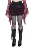 Once Bitten Mini Skirt sold by Dolls Kill