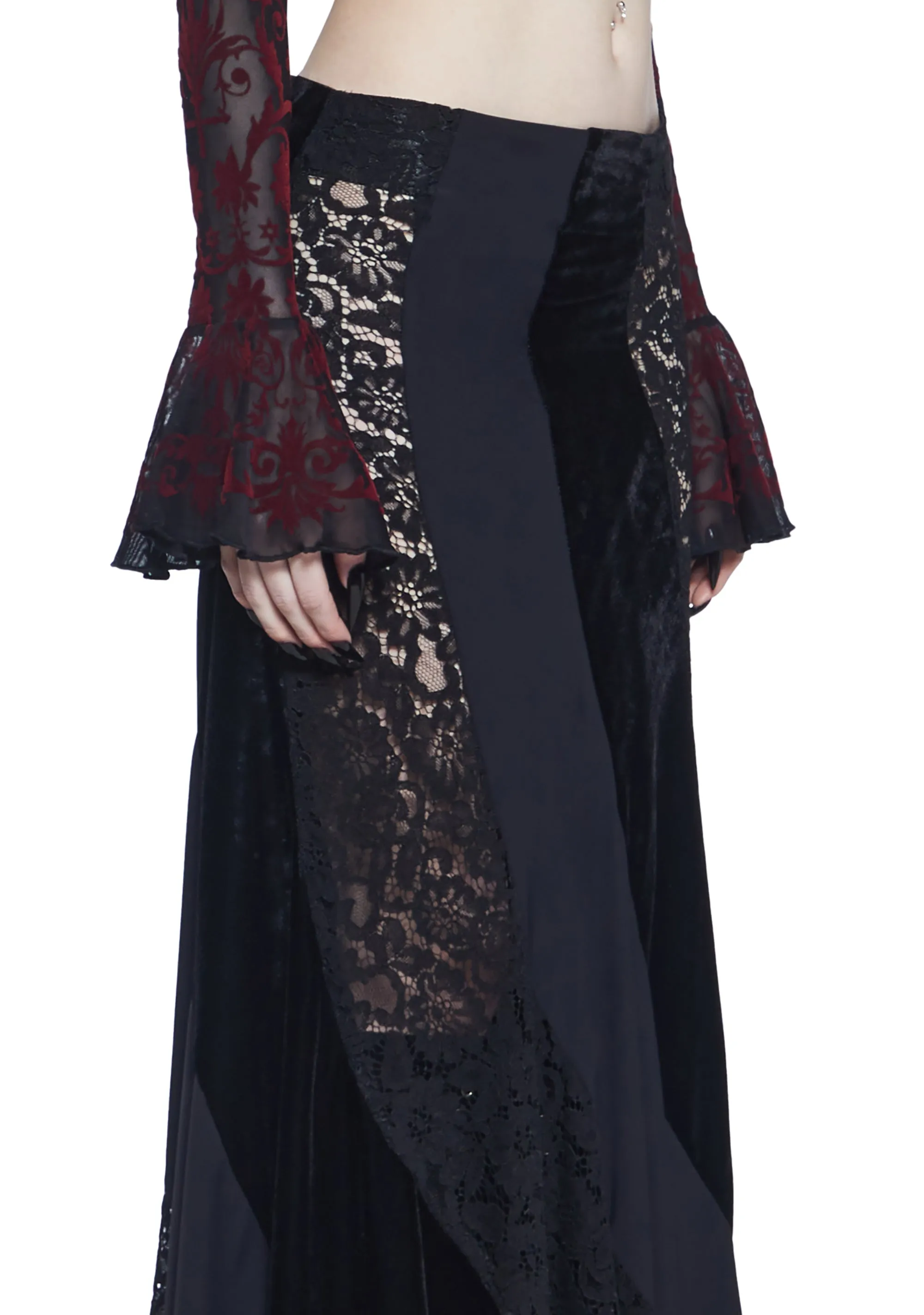 Coffin Dreams Maxi Skirt sold by Dolls Kill product image thumbnail 5