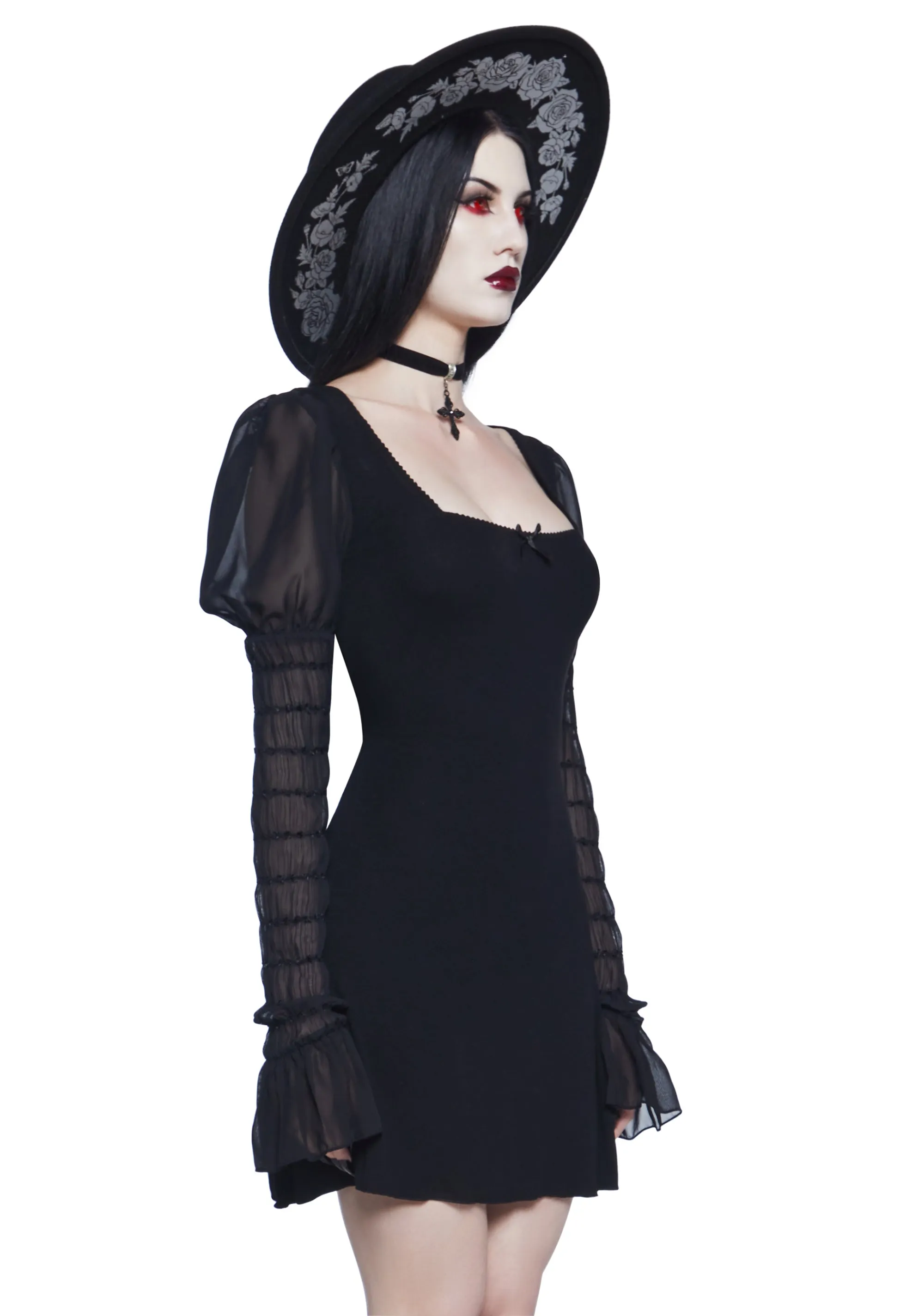 Loved By Death Mini Dress sold by Dolls Kill product image thumbnail 3