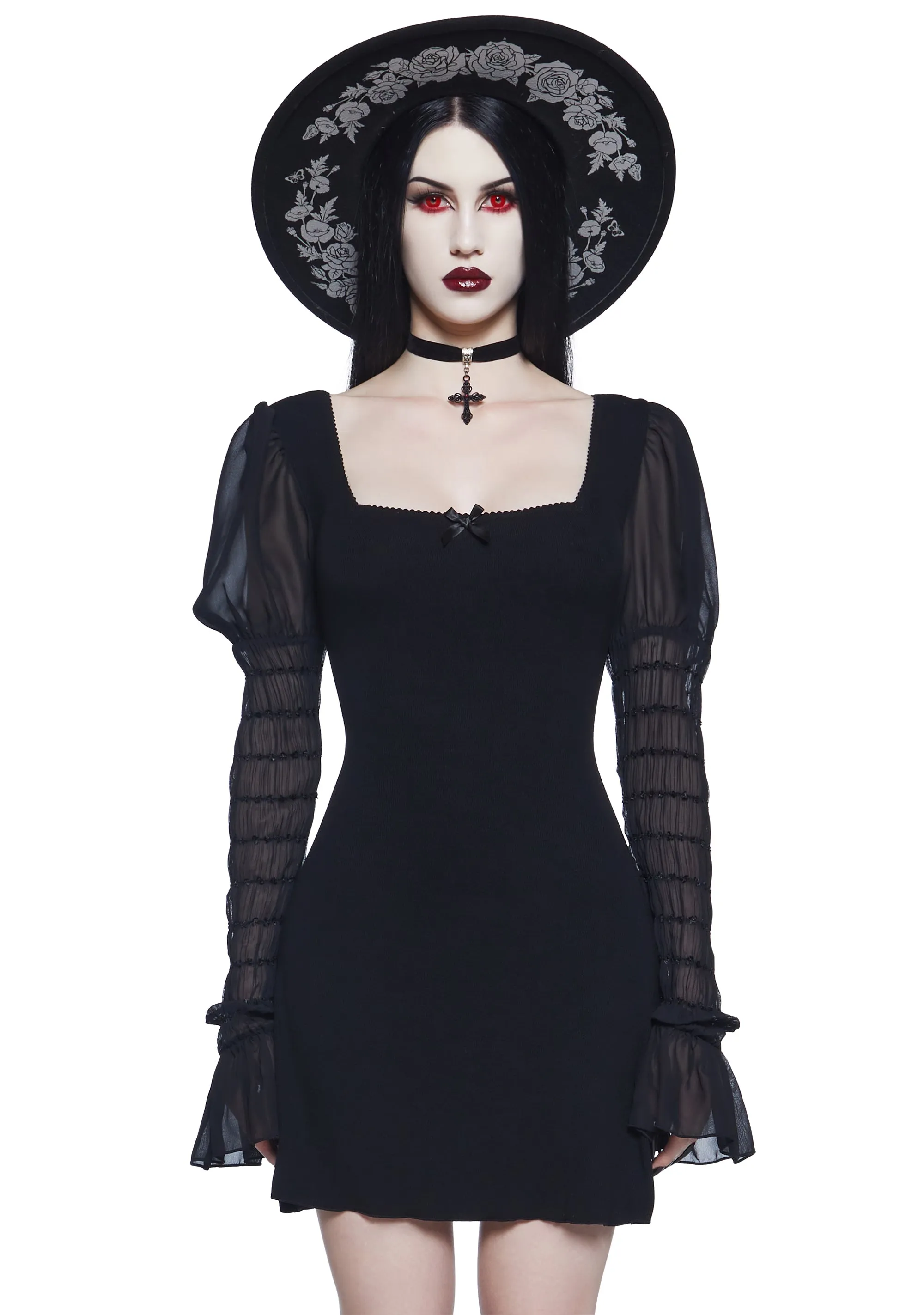 Loved By Death Mini Dress sold by Dolls Kill
