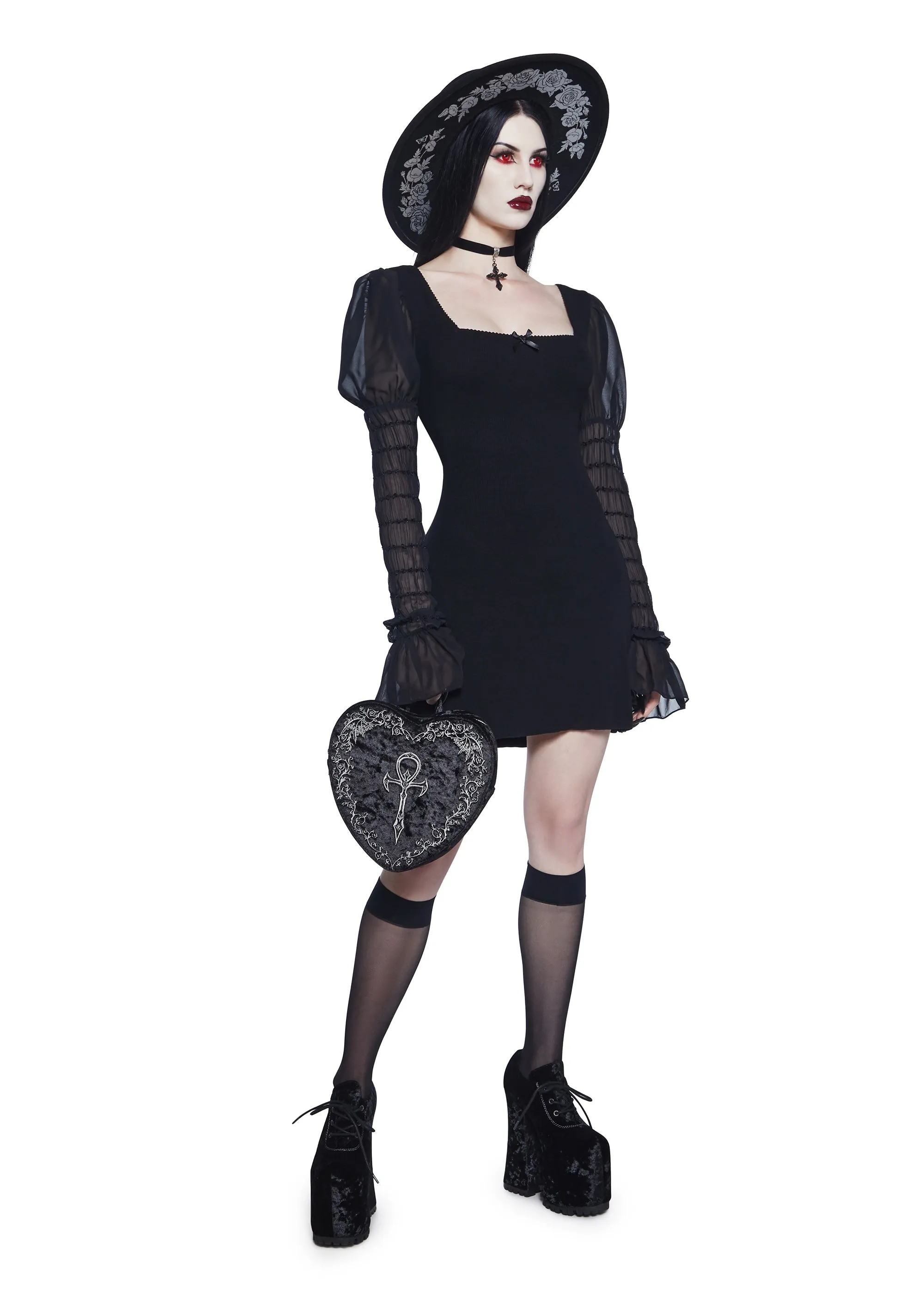 Loved By Death Mini Dress sold by Dolls Kill product image thumbnail 2