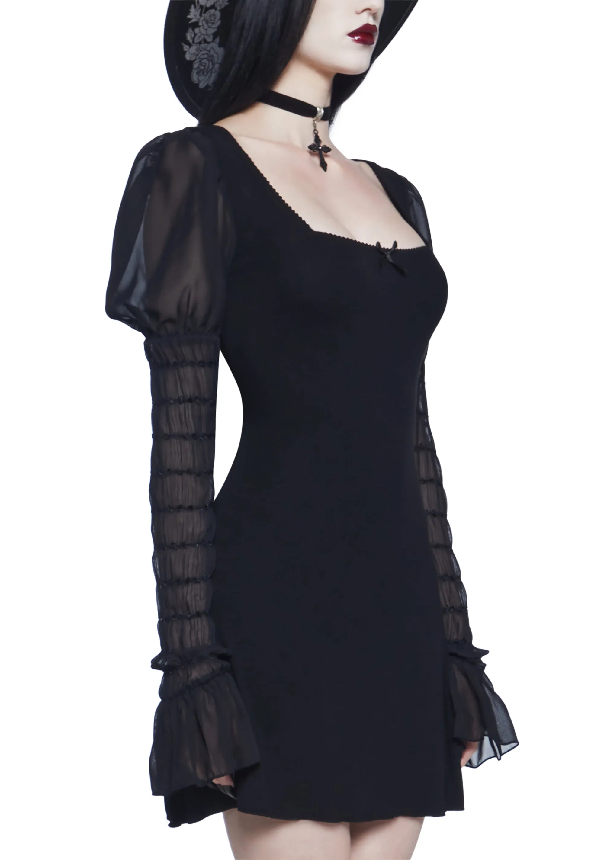 Loved By Death Mini Dress sold by Dolls Kill product image thumbnail 5