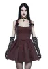 Sultry Sins Brocade Mini Dress - Red sold by Dolls Kill