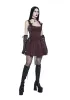 Sultry Sins Brocade Mini Dress - Red sold by Dolls Kill