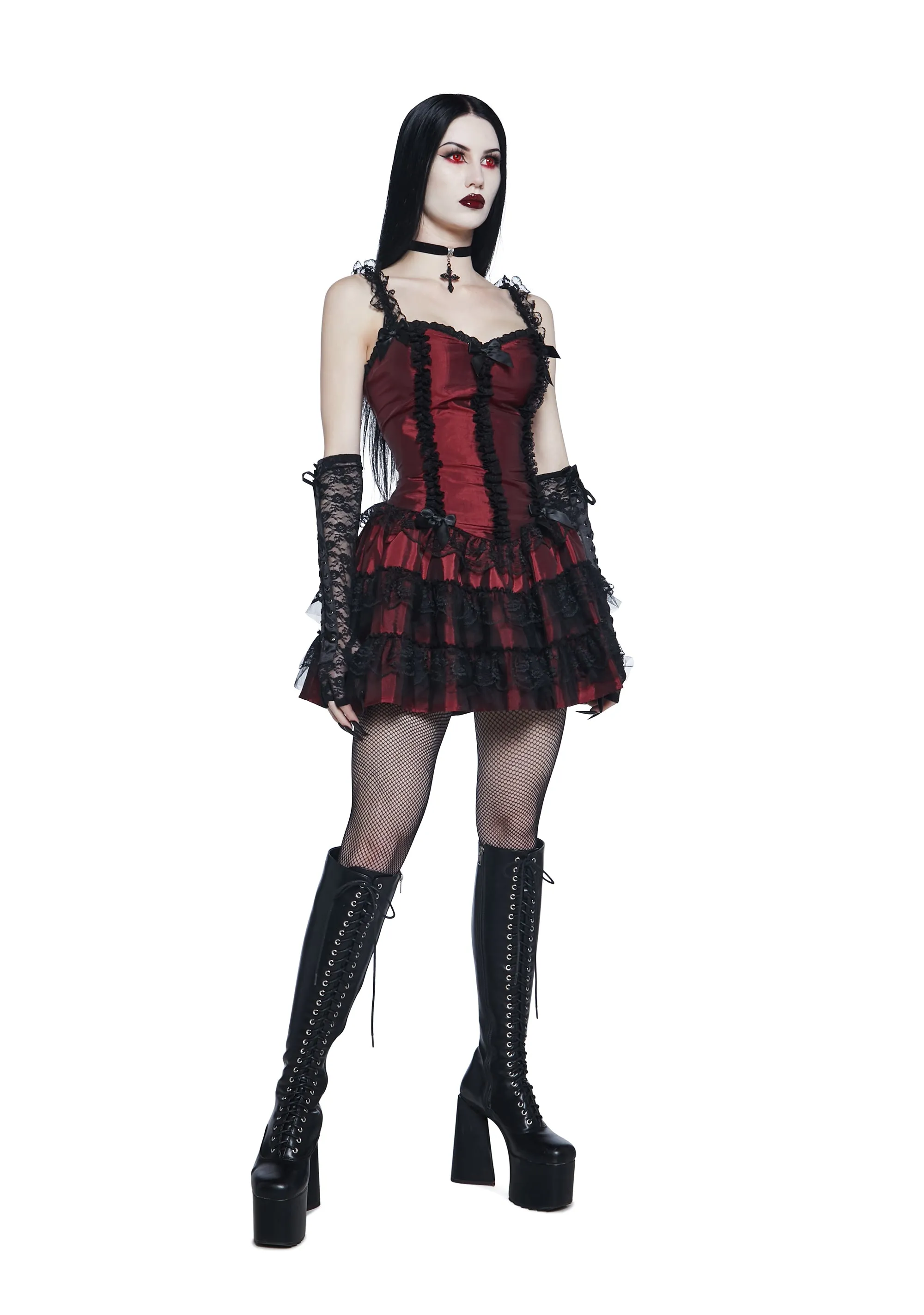 Forsaken Nights Mini Dress sold by Dolls Kill product image thumbnail 2