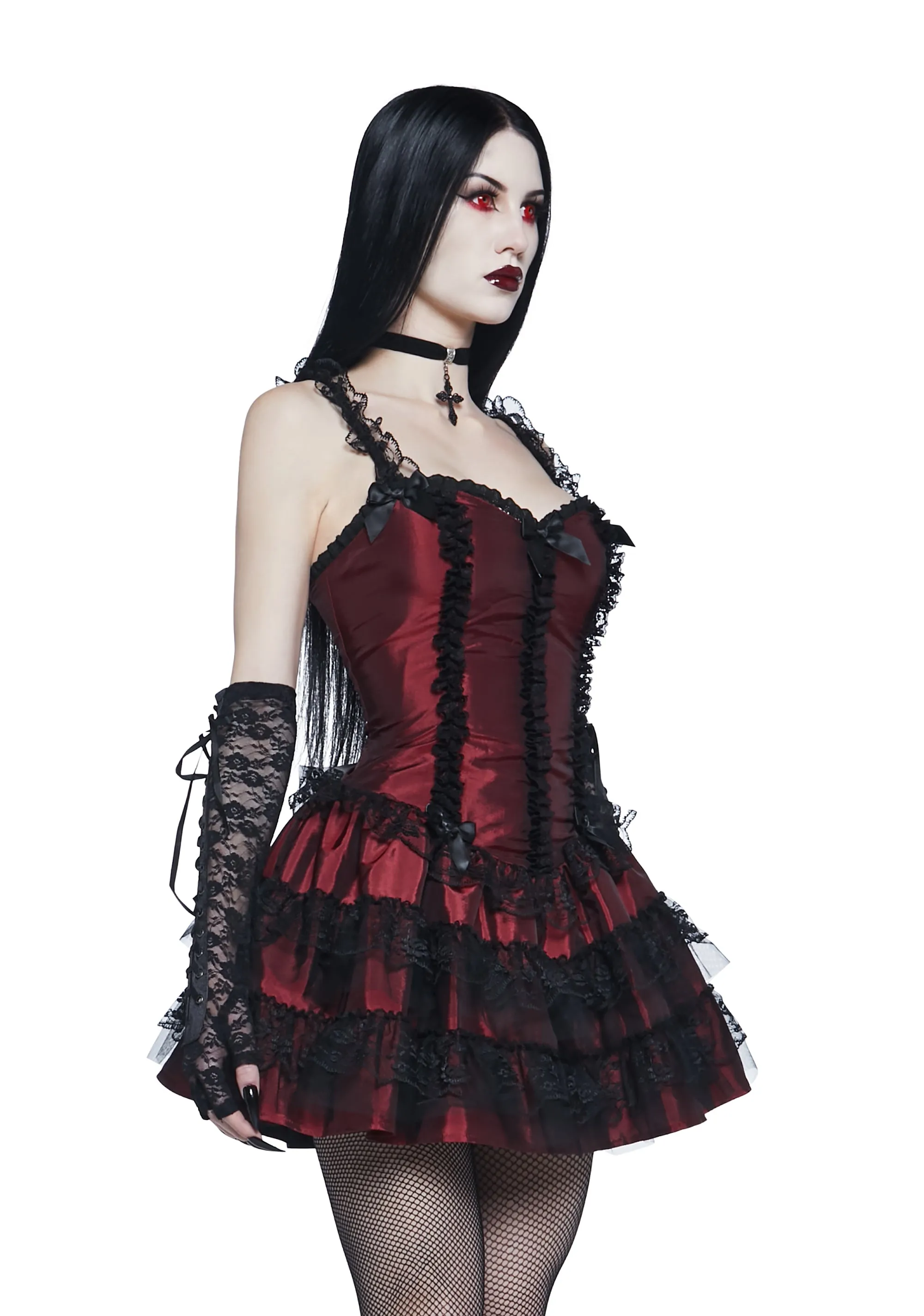 Forsaken Nights Mini Dress sold by Dolls Kill product image thumbnail 3