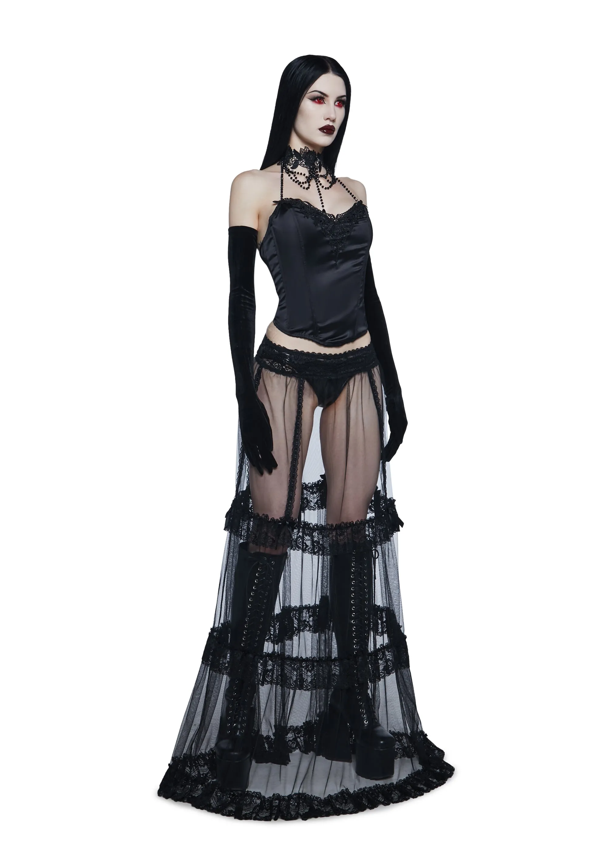 Very Nature Corset Top sold by Dolls Kill product image thumbnail 2