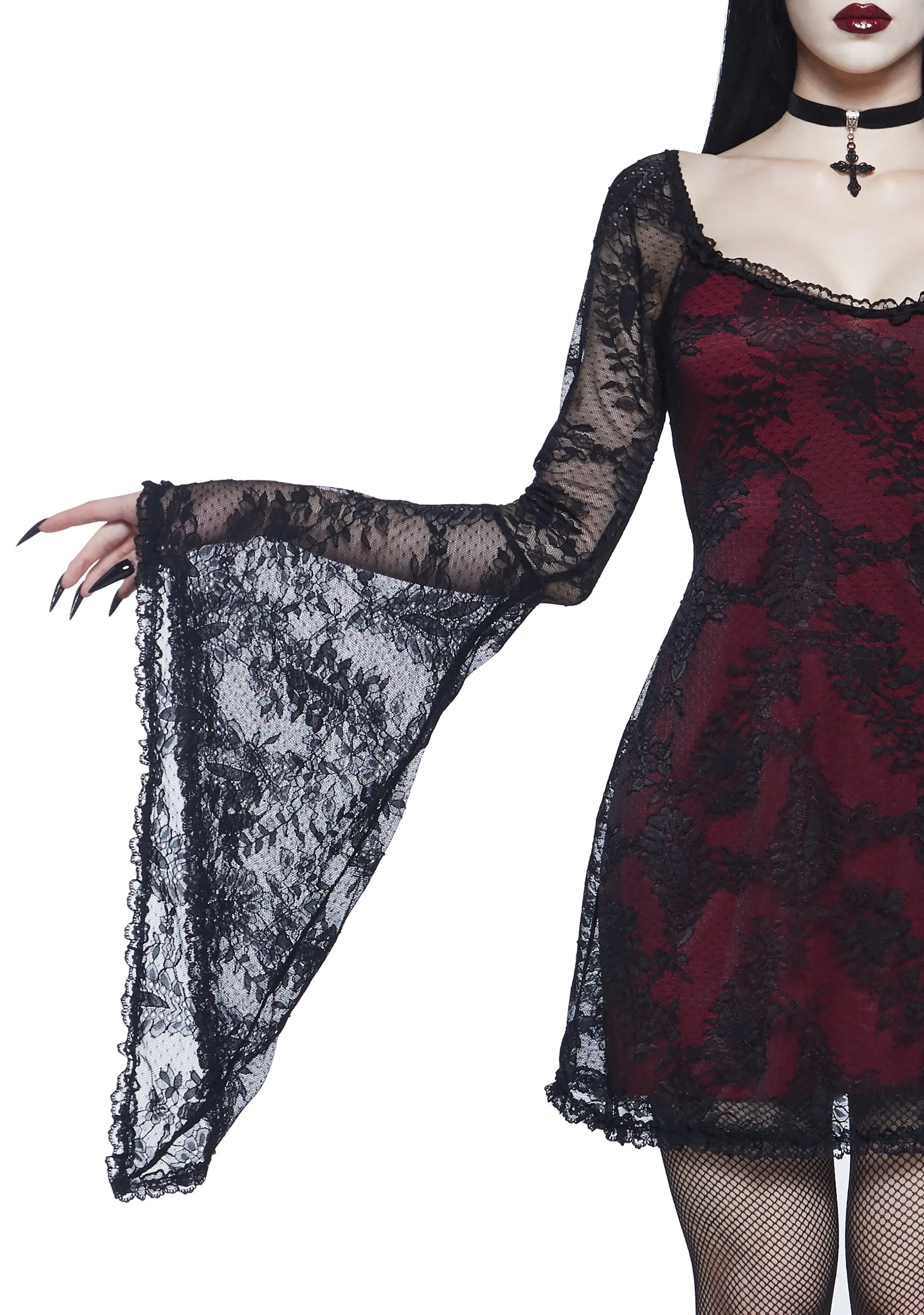 Eternal Devotion Lace Dress sold by Dolls Kill product image thumbnail 2