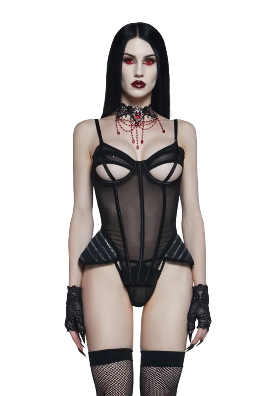 Immortal Kiss Lingerie Set sold by Dolls Kill