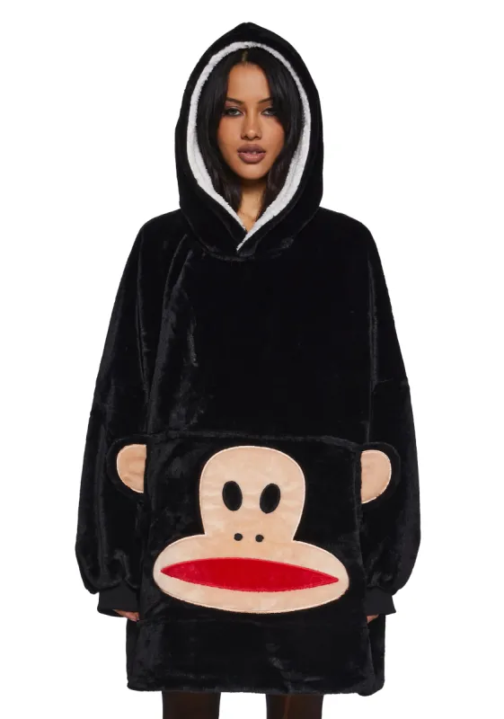 Snuggle Monkey Blanket Hoodie sold by Dolls Kill