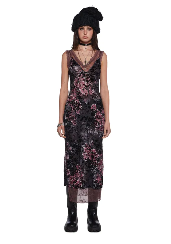 Take Ur Time Maxi Dress sold by Dolls Kill