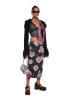 Sweet Disposition Velour Midi Skirt sold by Dolls Kill