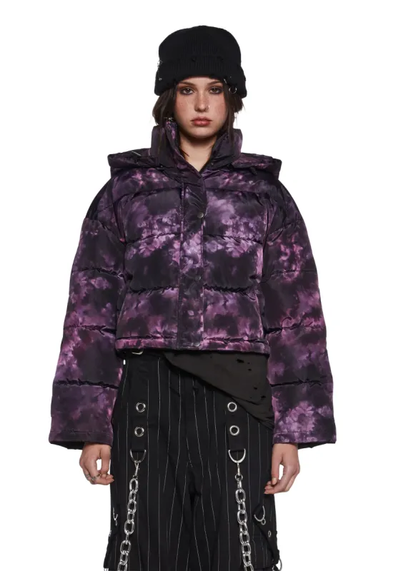 Every Sunset Puffer Jacket sold by Dolls Kill