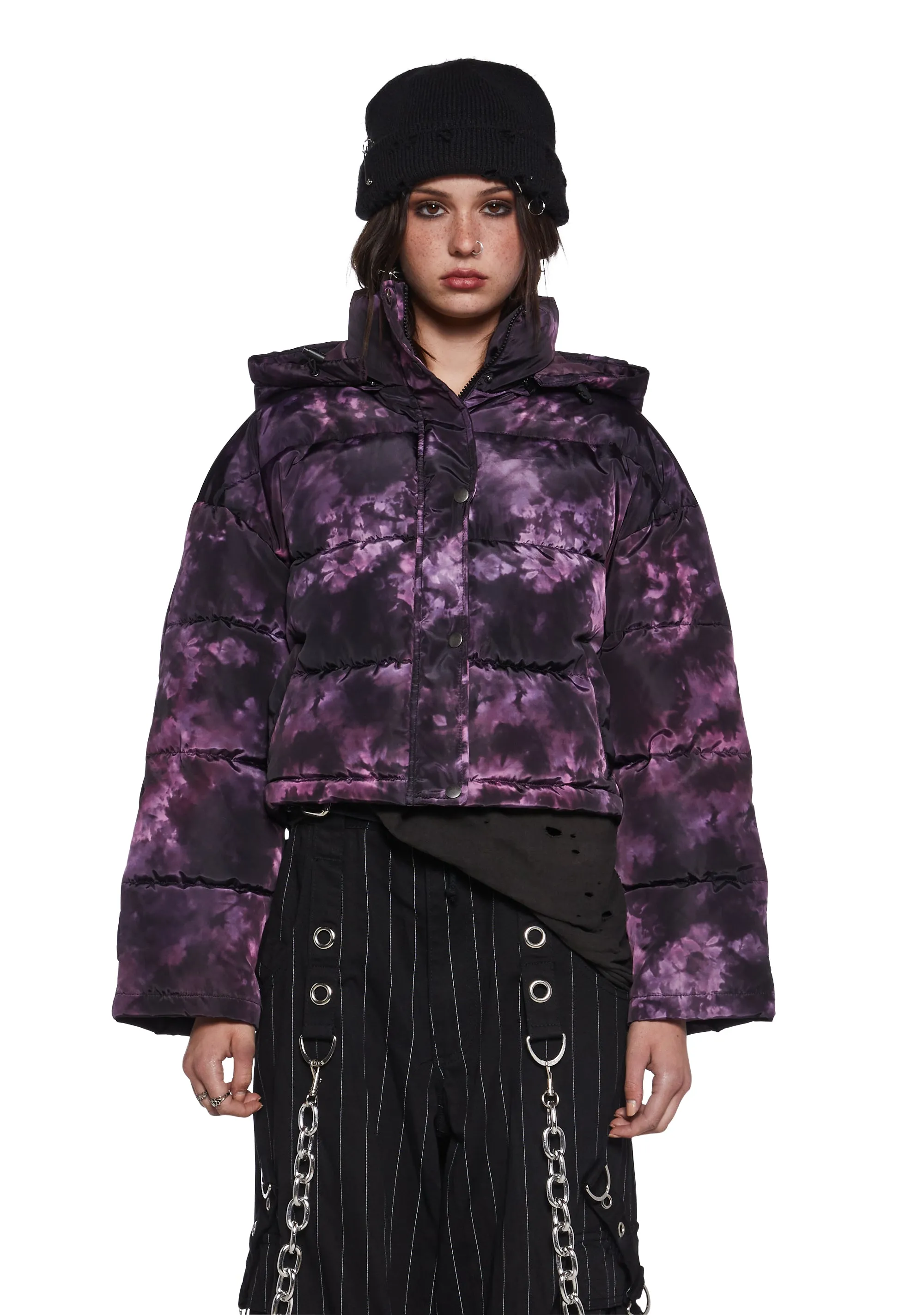 Every Sunset Puffer Jacket sold by Dolls Kill