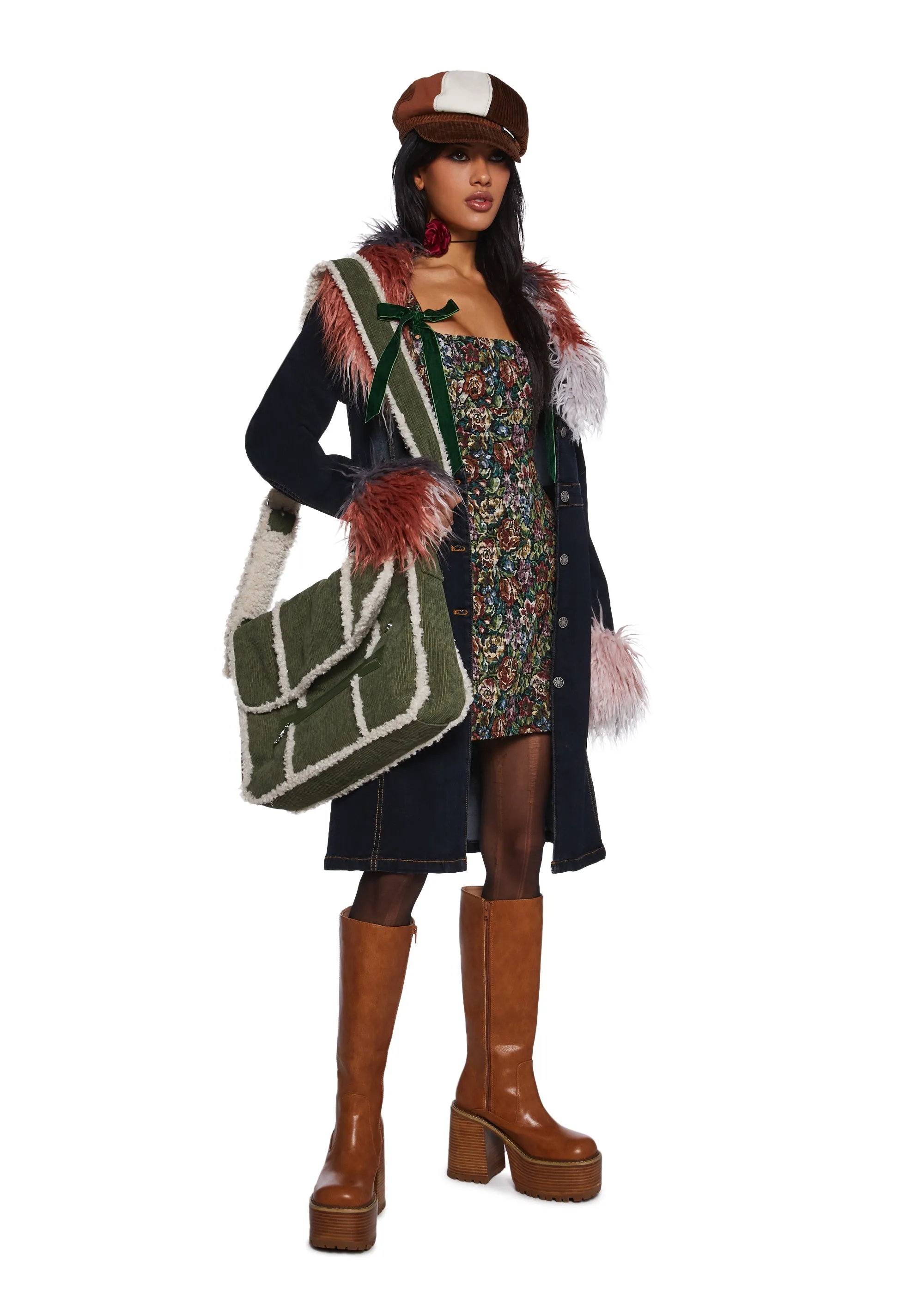 Let’s Go Anywhere Denim Coat sold by Dolls Kill product image thumbnail 5