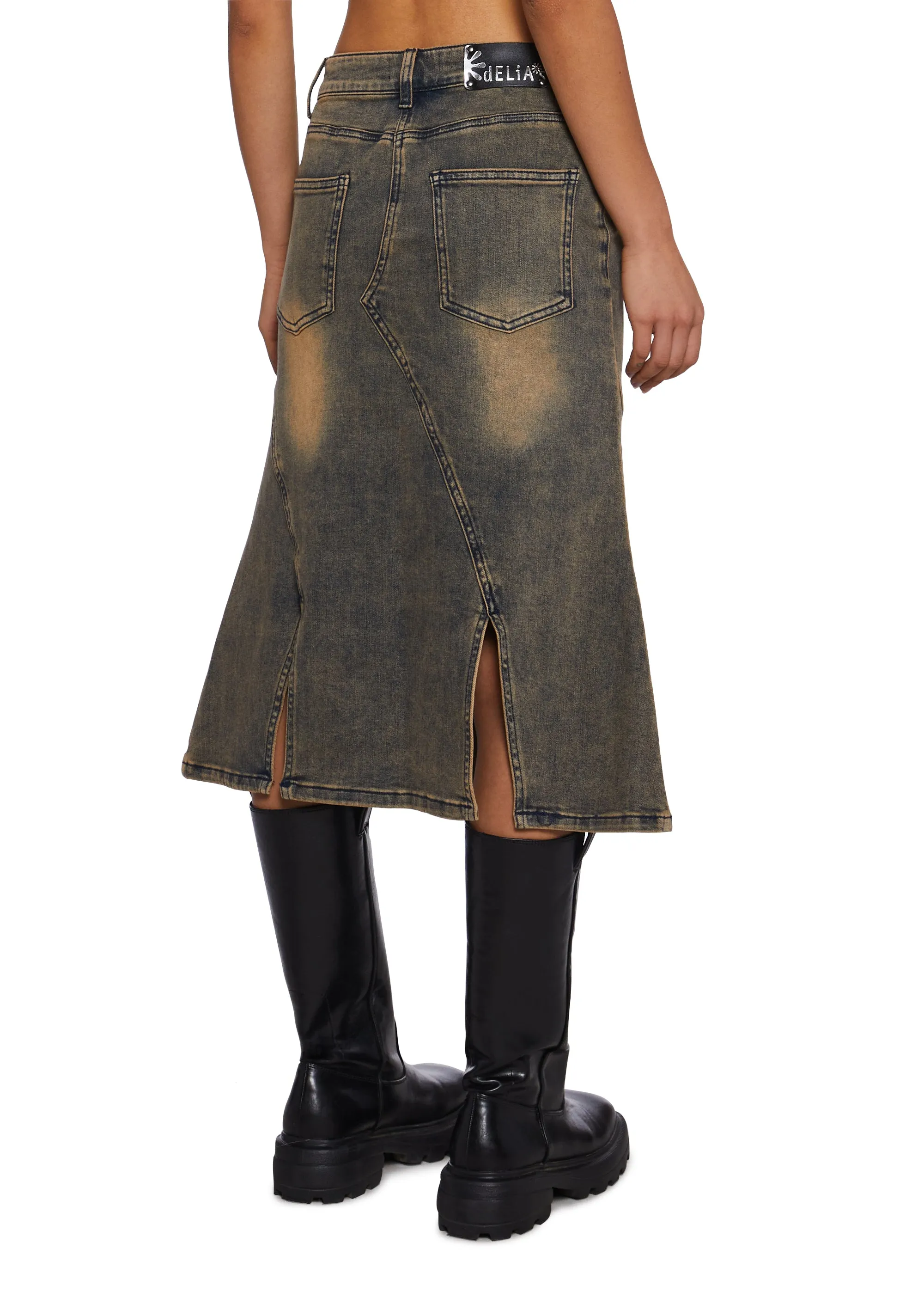 Stand On Business Midi Skirt sold by Dolls Kill product image thumbnail 4