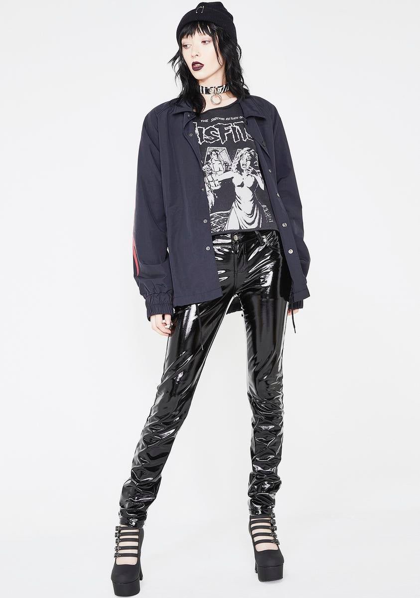 Vinyl Skinny Pants sold by Dolls Kill product image thumbnail 2