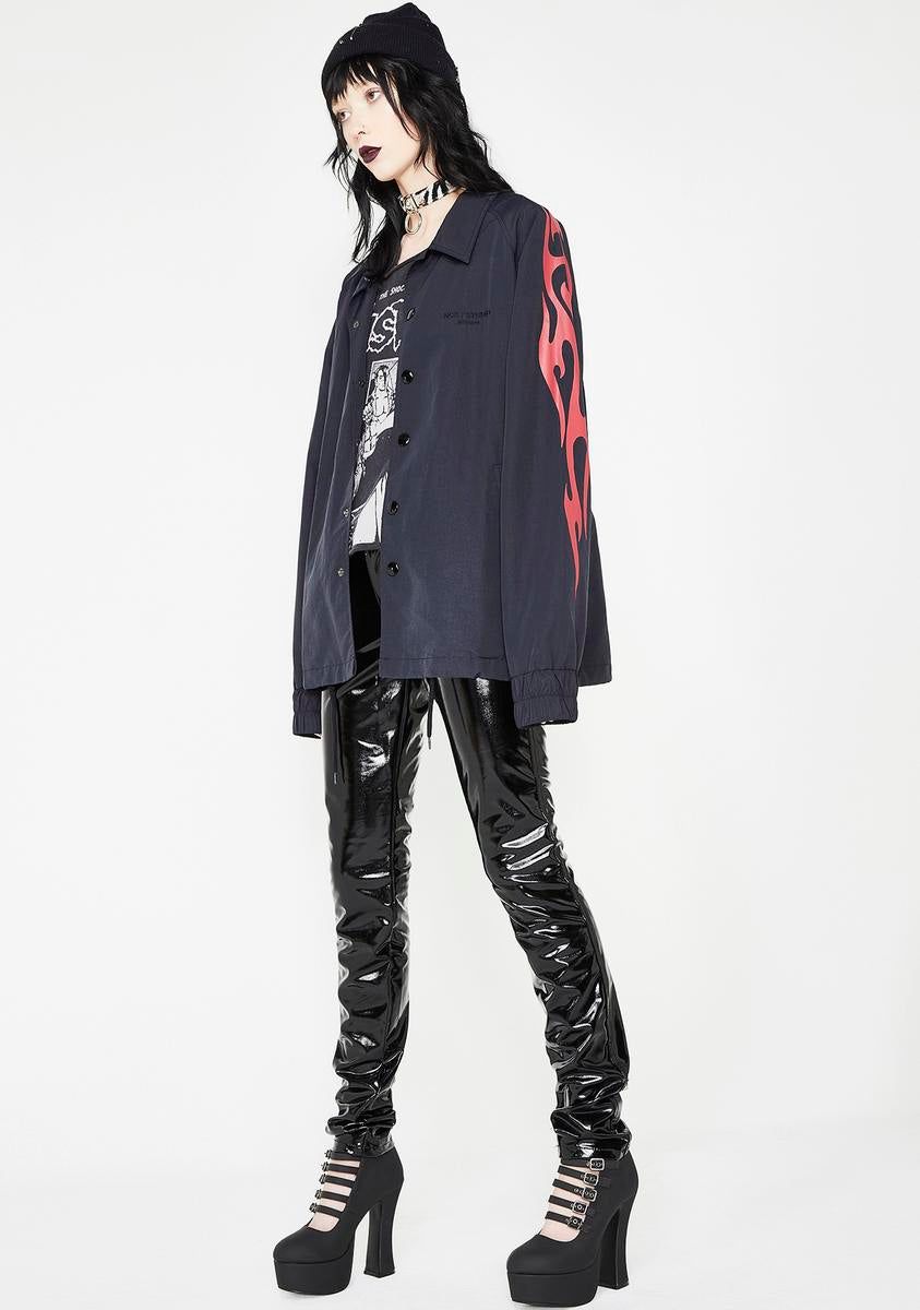 Vinyl Skinny Pants sold by Dolls Kill product image thumbnail 5