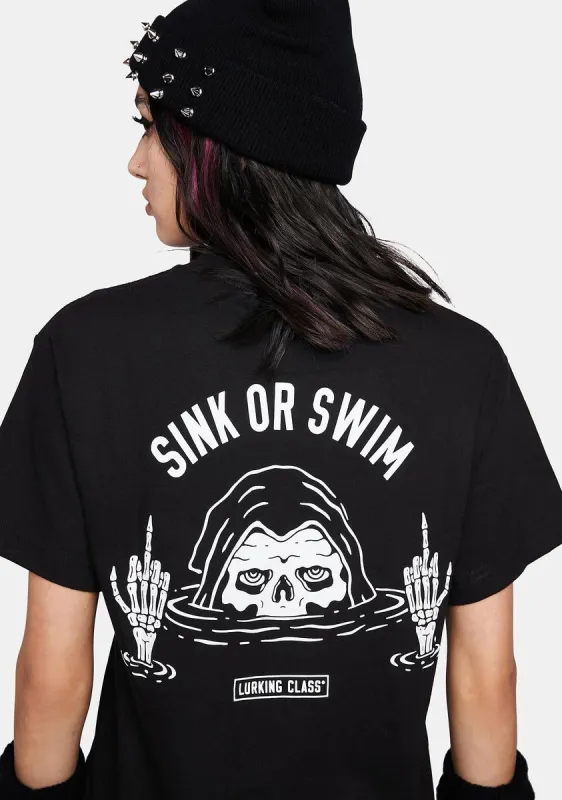 Sink Or Swim Graphic Tee sold by Dolls Kill