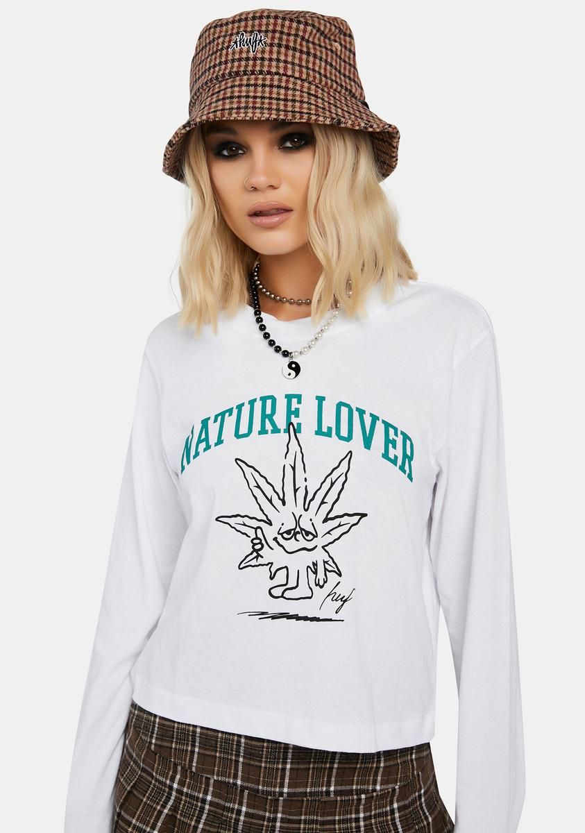 Nature Lover Crop Long Sleeve Tee sold by Dolls Kill