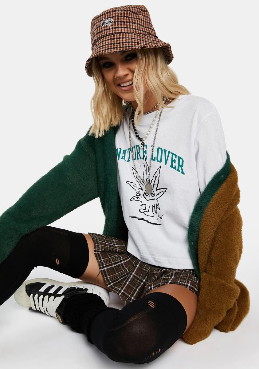 Nature Lover Crop Long Sleeve Tee sold by Dolls Kill product image thumbnail 2