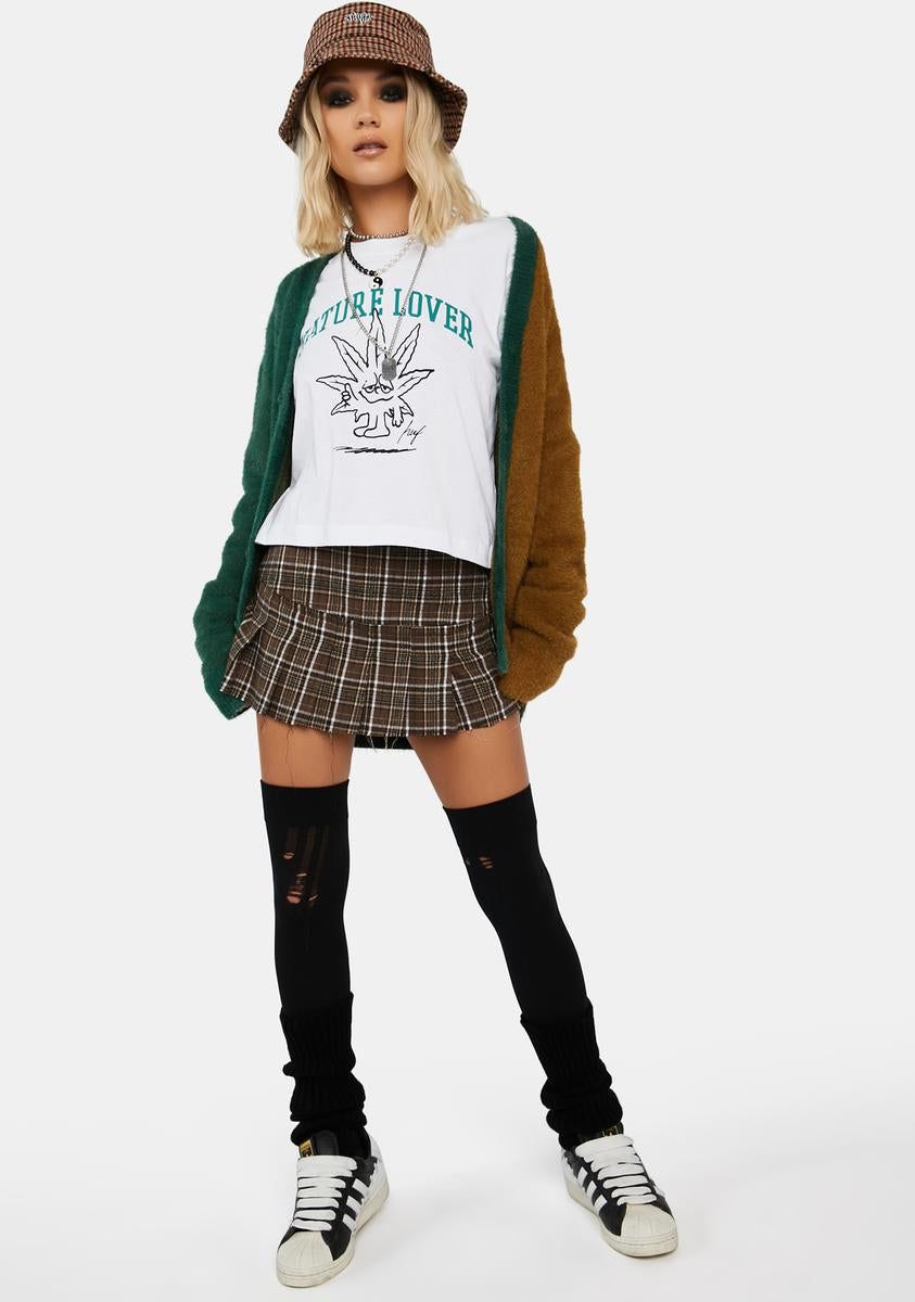 Nature Lover Crop Long Sleeve Tee sold by Dolls Kill product image thumbnail 3