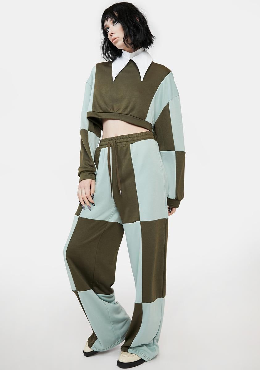 Mind Session Checkered Pants Set sold by Dolls Kill product image thumbnail 2