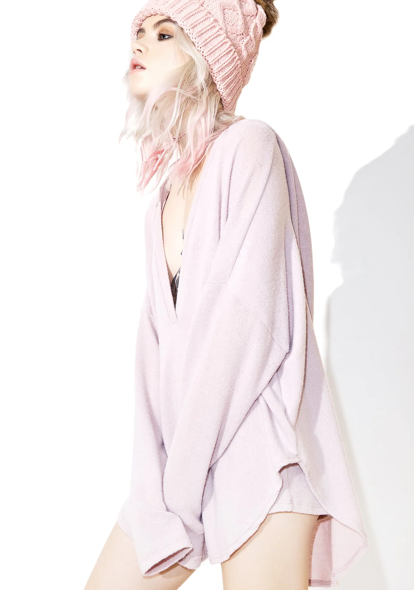 Nouvelle Slouchy Hoodie sold by Dolls Kill product image thumbnail 2