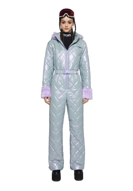 Euphoric Escapades Quilted Snowsuit sold by Dolls Kill