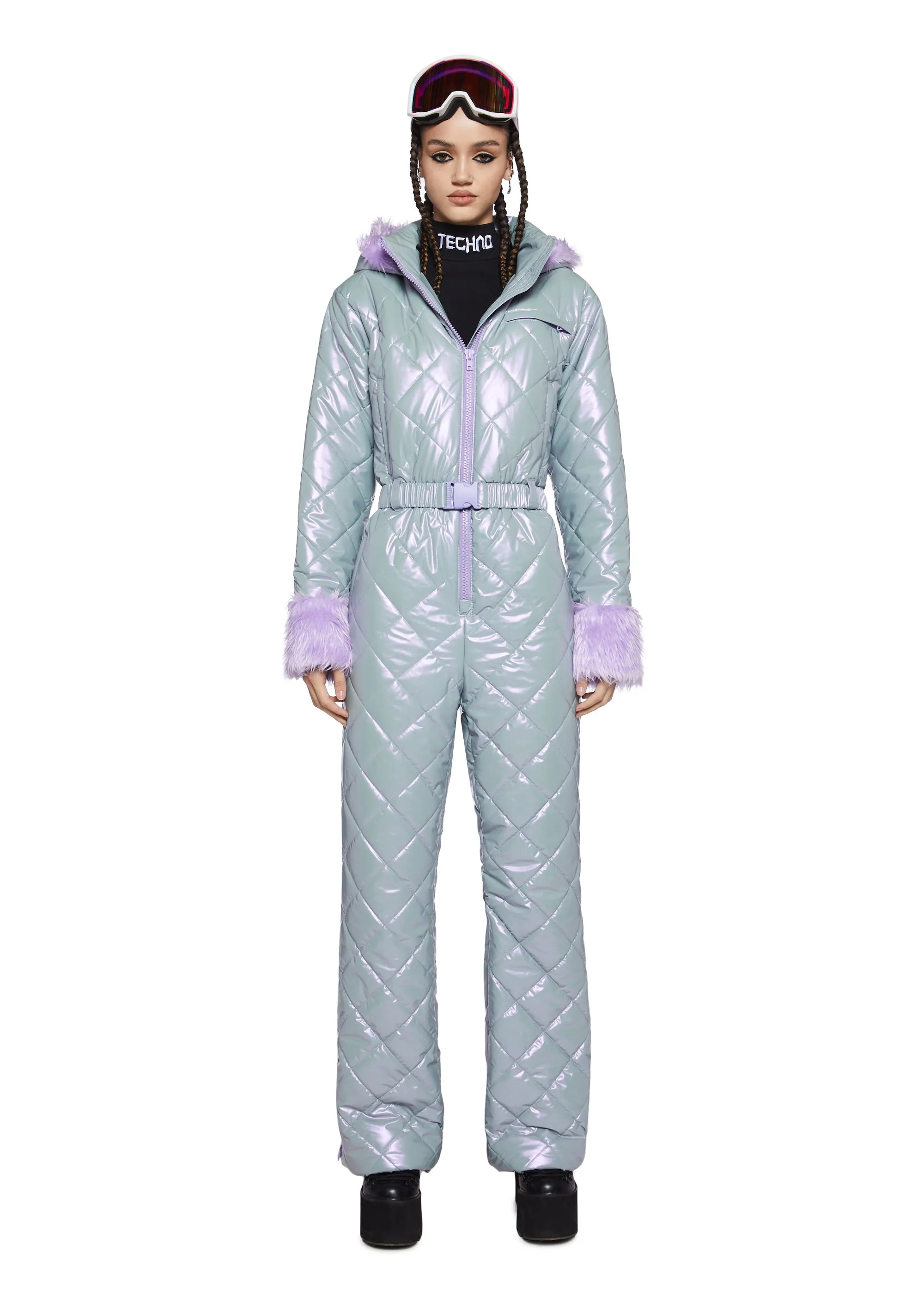 Euphoric Escapades Quilted Snowsuit sold by Dolls Kill